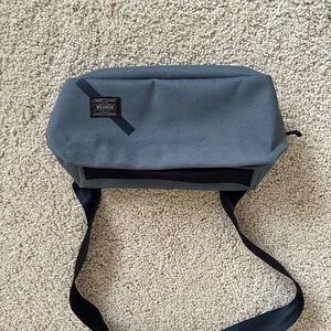Saturdays New York City Gray and Black Belt Bag